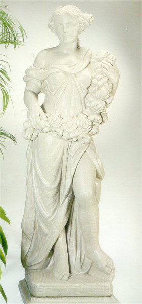 Season Spring Goddess Life-Size Woman Garden Statue